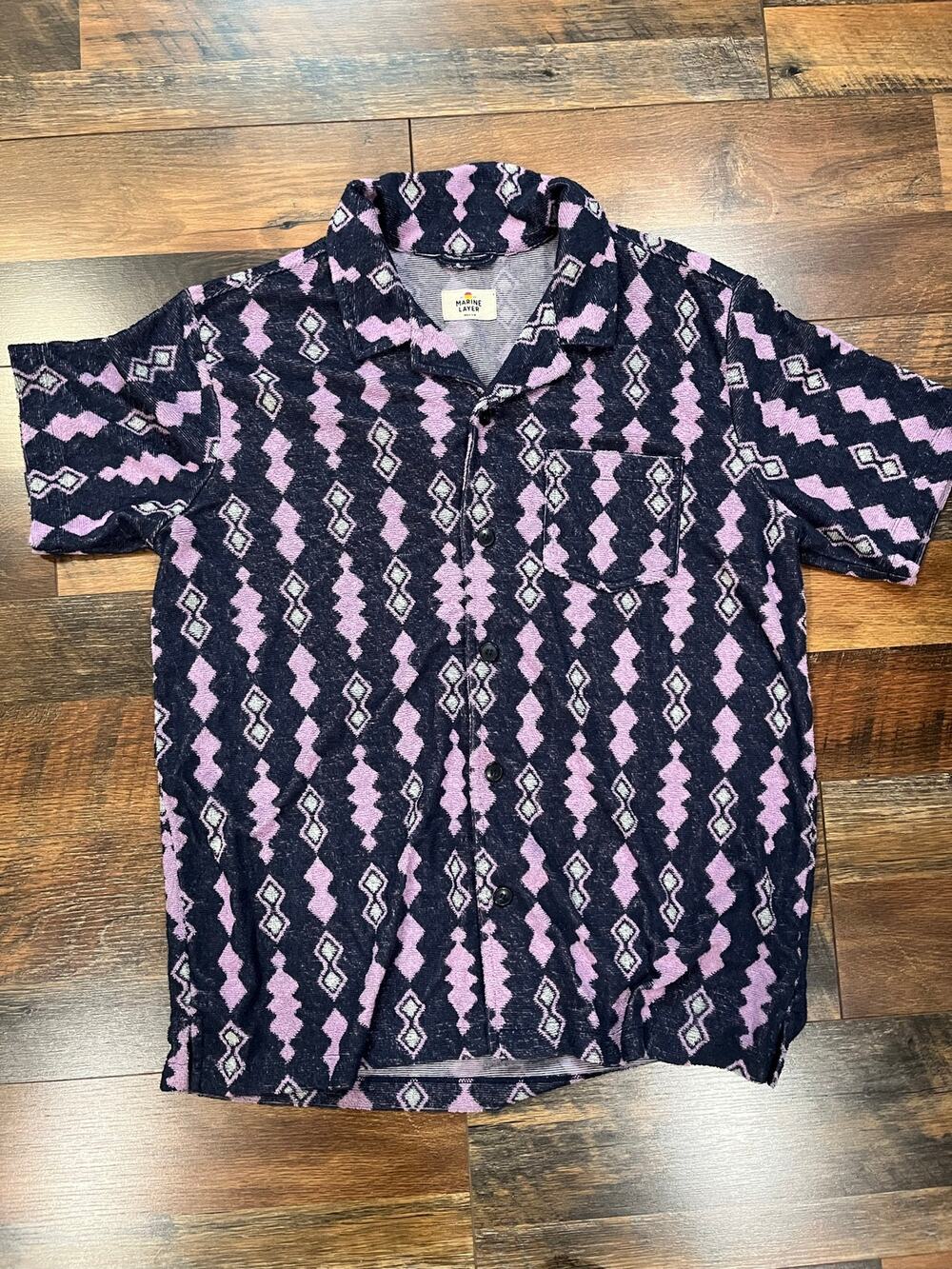 Marine Layer - Resort Shirt / Size M / Pattern / Multi